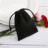 5pcs Wedding Favors For Guests Flannel Velvet Jewelry Organizer Gift Bags