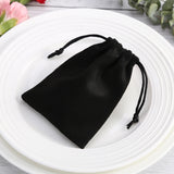 5pcs Wedding Favors For Guests Flannel Velvet Jewelry Organizer Gift Bags