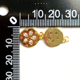 Star Pattern Round Pendant Jewelry with High Micro Pave CZ for Women