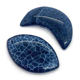5pcs Agate Necklace Pendant Drop Shape Crystal Charm DIY Earring