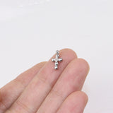 5pcs Stainless Steel High Mini Lips Jewelry Charms Pendant