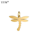 5pcs Stainless Steel Necklace Pendants for DIY Jewelry Making