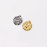 5pcs Stainless Steel Star Coin Charms Pendant DIY Jewelry Set