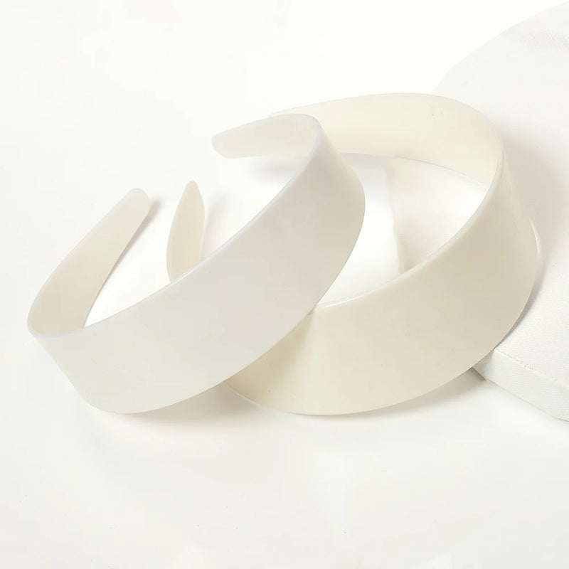 5pcs Wide-Brimmed Headbands for DIY Jewelry Making