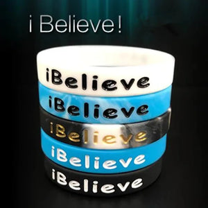 5pcs Inspire Silicone Bracelet LIVE STRONG Rubber Wrist Bands