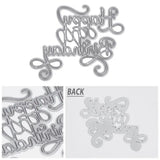 5pcs Word Frame Metal Cutting Dies for Card Making DIY Scrapbooking
