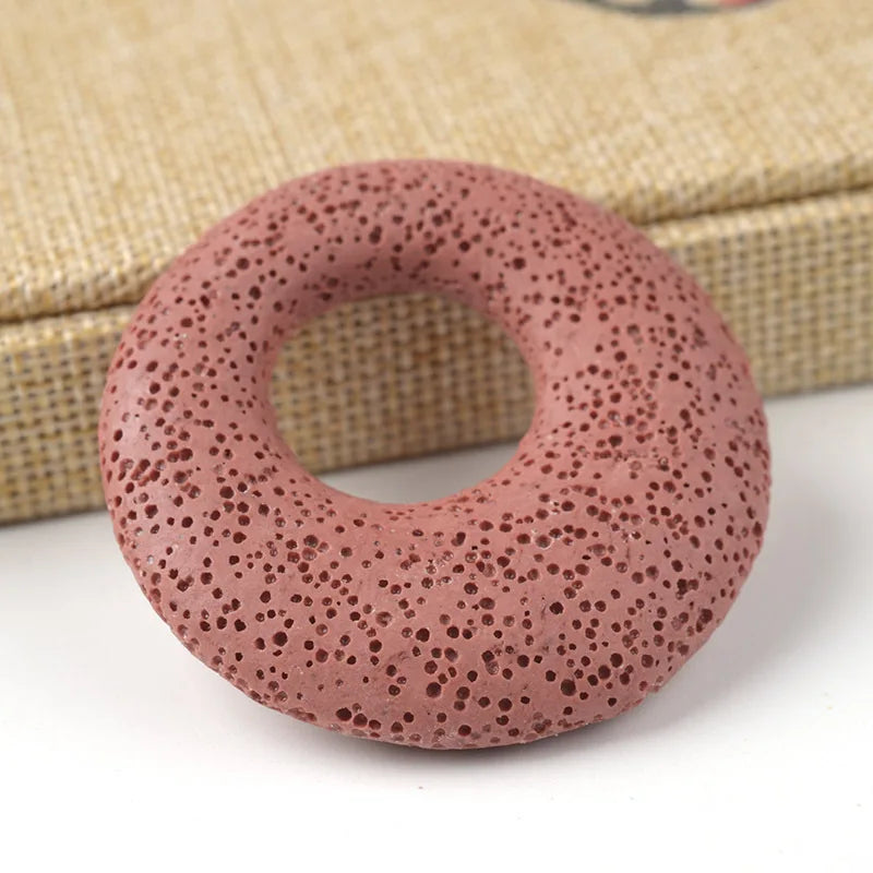 5pcs Natural Volcanic Stone Beads for DIY Necklaces Bracelets