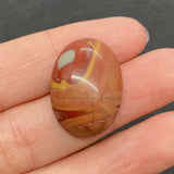 5pcs Tiger Eye Rose Quartz Sodalite Oval Agate Stone Jewelry Accessories