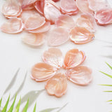 5pcs Natural Mother-of-Pearl Flower Loose Beads DIY Accessories