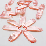 5pcs Natural Mother-of-Pearl Flower Loose Beads DIY Accessories