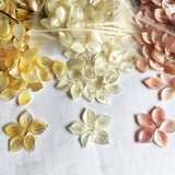 5pcs Natural Mother-of-Pearl Petal Beads for DIY Jewelry Making