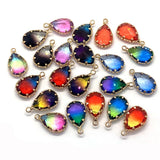 5pcs Natural Crystal Pendant DIY Jewelry 15X7mm