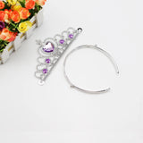 5pcs Kids Crown Princess Tiara Hair Accessory Headband Plastic Magic Headband