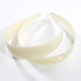 5pcs ABS Plastic Headbands Base Blank Hairbands Bezel DIY Women Girls Headbands