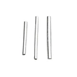 5pcs 925 Sterling Silver Long Tube Beads 15mm 20mm Charm Beads for DIY Jewelry