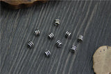 5pcs 925 Sterling Silver Spacer Beads 4.5mm for Bracelet