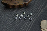 5pcs 925 Sterling Silver Spacer Beads 4.5mm for Bracelet