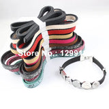 5pcs 10mm Flat Leather Cord for DIY Jewelry Making K01813