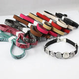 5pcs 10mm Flat Leather Cord for DIY Jewelry Making K01813