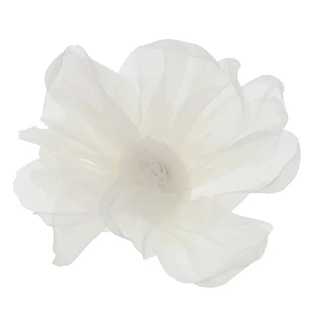 5pcs Mesh Artificial Flower DIY Christmas Headress Wedding Decoration