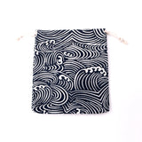 5pcs 14*16cm Linen Cotton Drawstring Gift Bags