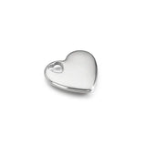 5pcs 18mm Stainless Steel Heart Pendant Charms DIY Jewelry Making Accessories