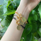 5pcs Cuban Link Bracelet Metal San Benito Clasp Cuban Chain Bracelets