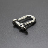 5pcs Stainless Steel D Shackle With Screw 24mm W * 26mm H*4mm T