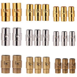 5pcs Magnetic Clasps 3 4 5 6 8 10mm Locking Fit Leather Cord DIY Bracelets
