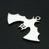 5pcs 316 Stainless Steel Charms for Jewelry Making DIY