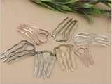 5pcs Wedding Hair Combs Hairpin DIY Jewelry Noiva Z272