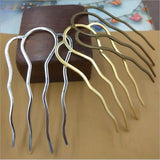 5pcs Wedding Hair Combs Hairpin DIY Jewelry Noiva Z272