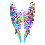 5pcs/lot Angel Wing Rainbow Charms Jewelry Making Pendant