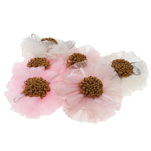 5pcs Lace Flower Wedding Party Home Decoration DIY Christmas Headdres Flower