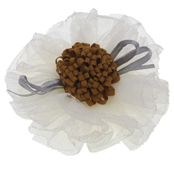 5pcs Lace Flower Wedding Party Home Decoration DIY Christmas Headdres Flower