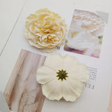 5pcs Silk Peony Flower Heads DIY Wedding Home Decor