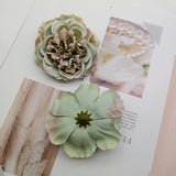 5pcs Silk Peony Flower Heads DIY Wedding Home Decor