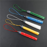 5pcs Metal Alloy Cap Silk Tassel Crown Fringe Trim DIY Craft Car Hanging Pendant