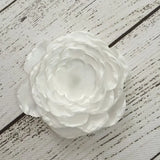 5pcs DIY Satin Layered Wedding Flower Hair Accessory For Bridal Bouquets