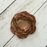 5pcs DIY Satin Layered Wedding Flower Hair Accessory For Bridal Bouquets