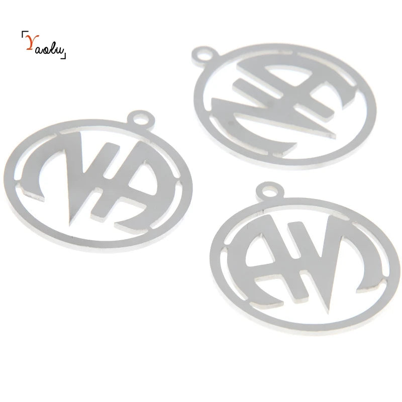 5pcs Anonymous Symbol NAR Recovery Logo Charm Pendant 28x25mm
