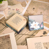 Chinese Pattern Jewelry Organizer Earrings Ring Box