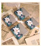 Chinese Pattern Jewelry Organizer Earrings Ring Box