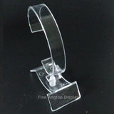 5pcs Clear Plastic Bracelet Watch Stand Holder Retail Display
