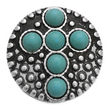 5pcs Natural Stone Snap Button 18mm for Snaps Bracelet
