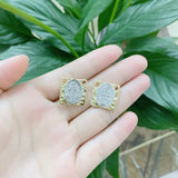 5pcs Double Plated Cross San Benito Charms for Jewelry Making