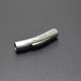 5pcs Matte Stainless Steel Clasp Leather Cord Clasps for Bracelet DIY Jewelry