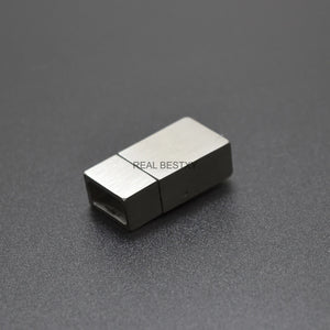 5pcs Matte Steel Stainless Steel Bayonet Clasp DIY Bracelet Snap Clasps