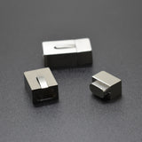 5pcs Matte Steel Stainless Steel Bayonet Clasp DIY Bracelet Snap Clasps