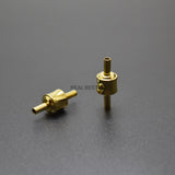 5pcs Stainless Steel Clasp Engrave Logo 2mm Hole for Bracelet DIY